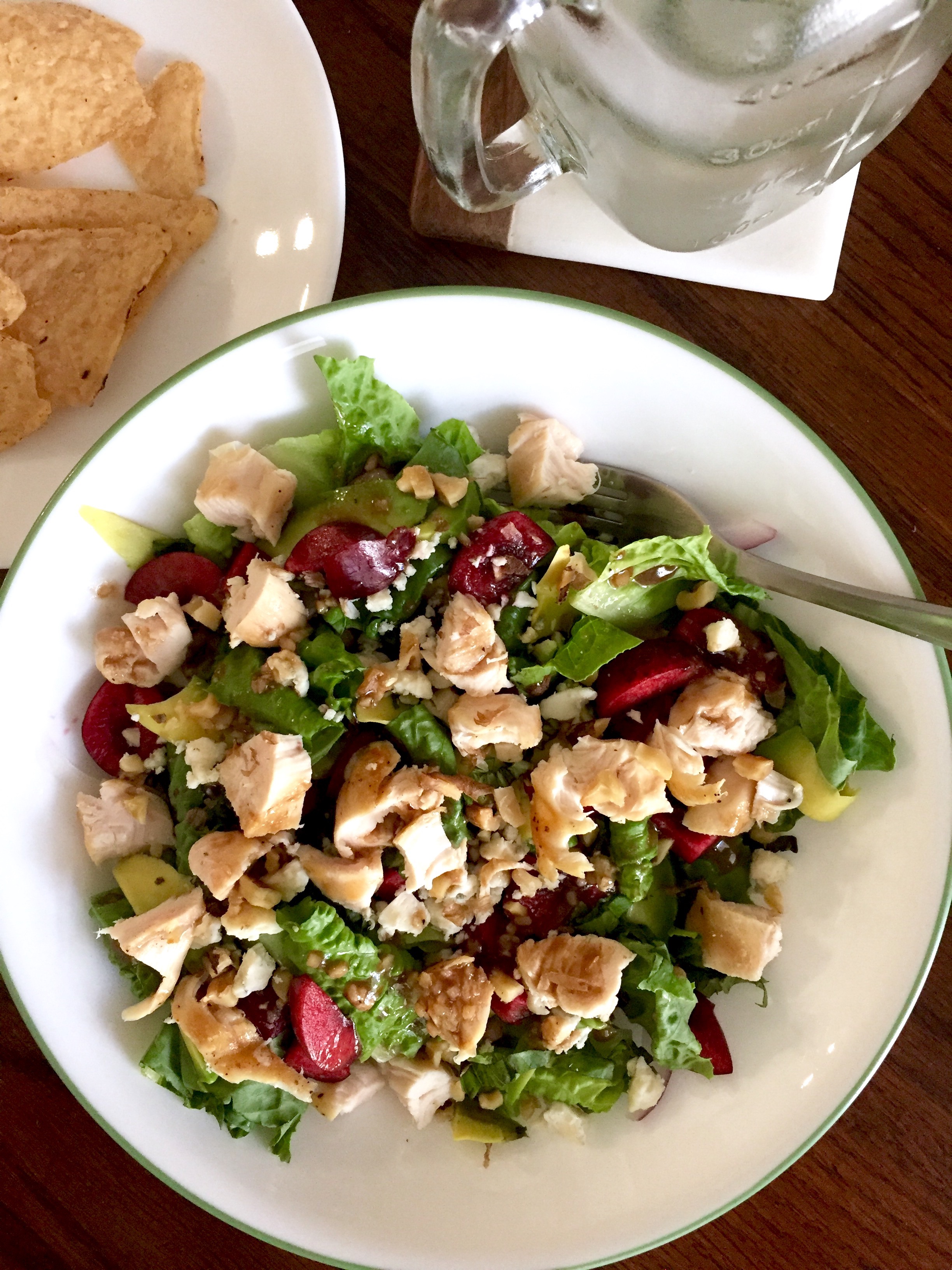 Chicken Cherry Salad with Maple Balsamic Vinaigrette