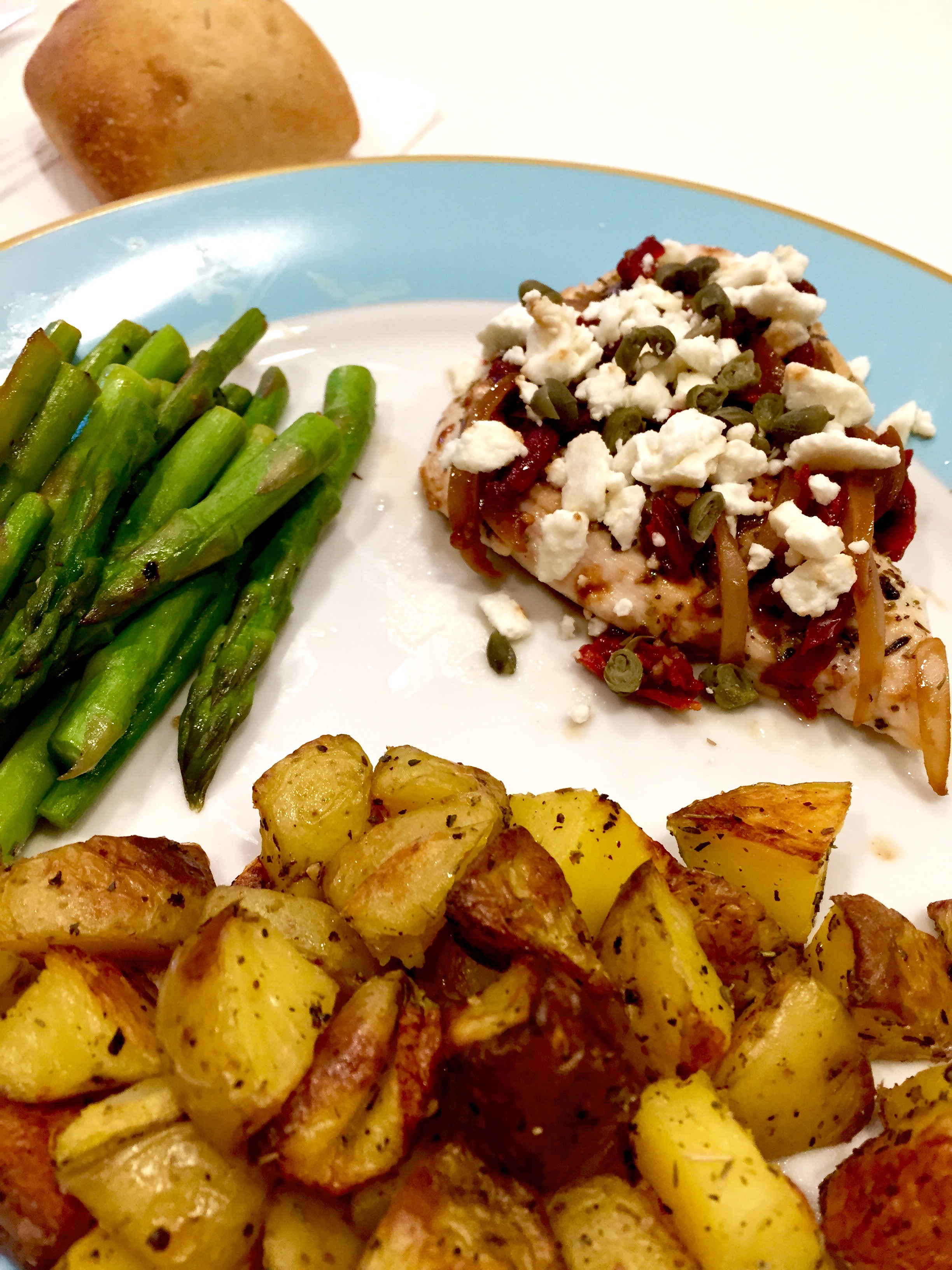 SunDried Tomato Balsamic Feta Chicken