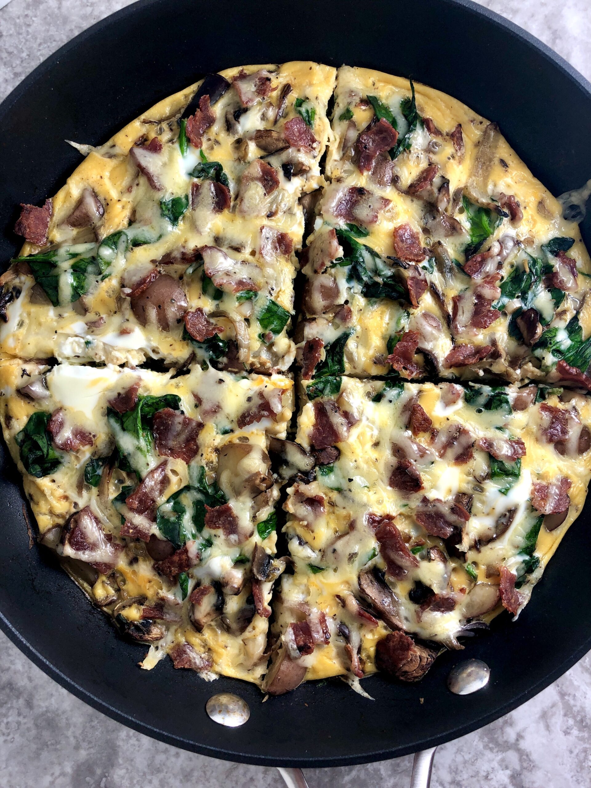 Roasted Fennel & Mushroom Frittata MAK and Her Cheese